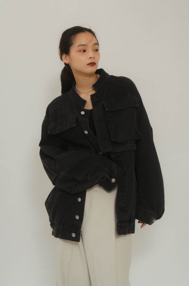 many way denim jacket(unisex)/2color - KNUTH MARF