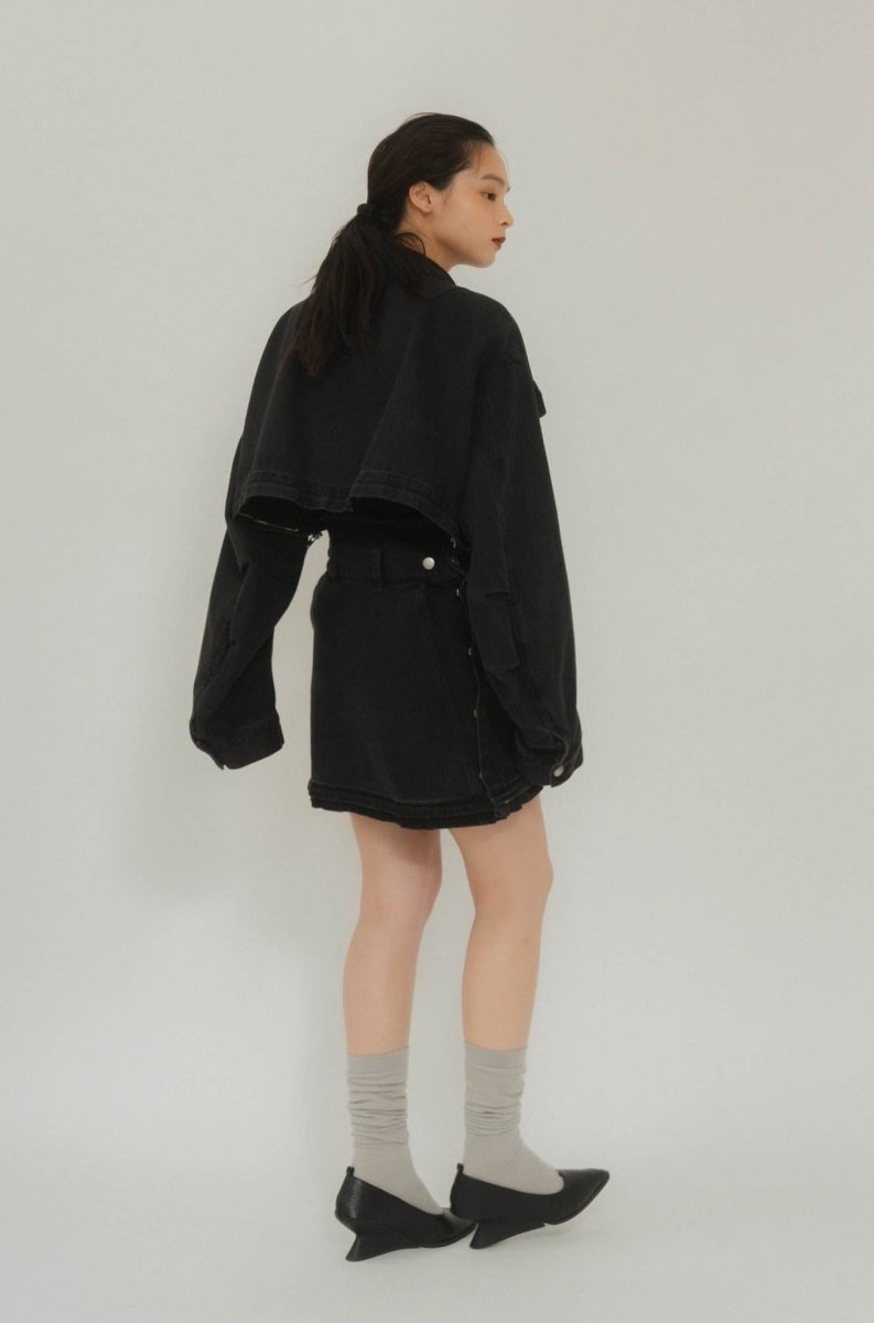 many way denim jacket(unisex)/2color - KNUTH MARF