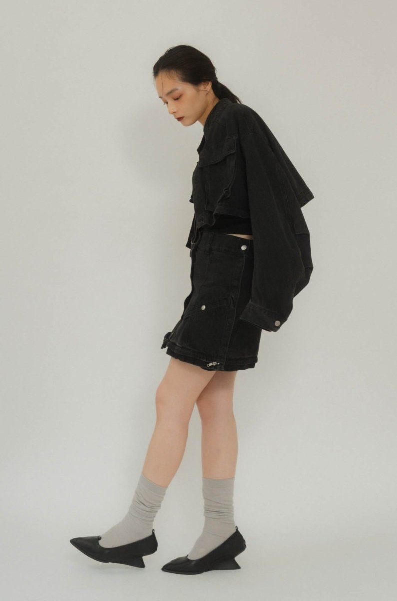 many way denim jacket(unisex)/2color - KNUTH MARF
