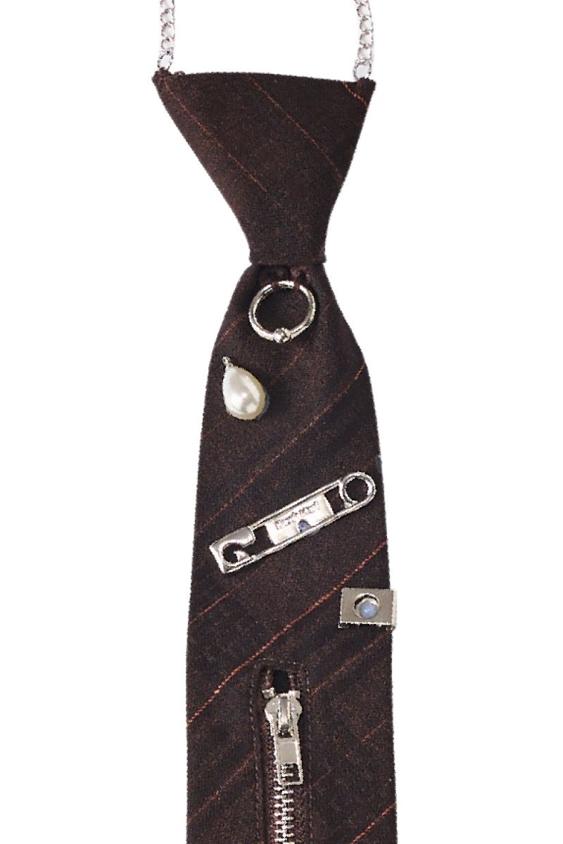 metal detail tie/2color - KNUTH MARF