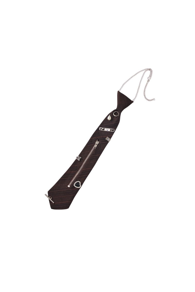 metal detail tie/2color - KNUTH MARF