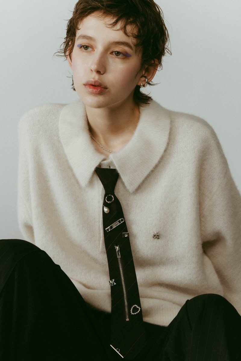 metal detail tie/2color - KNUTH MARF