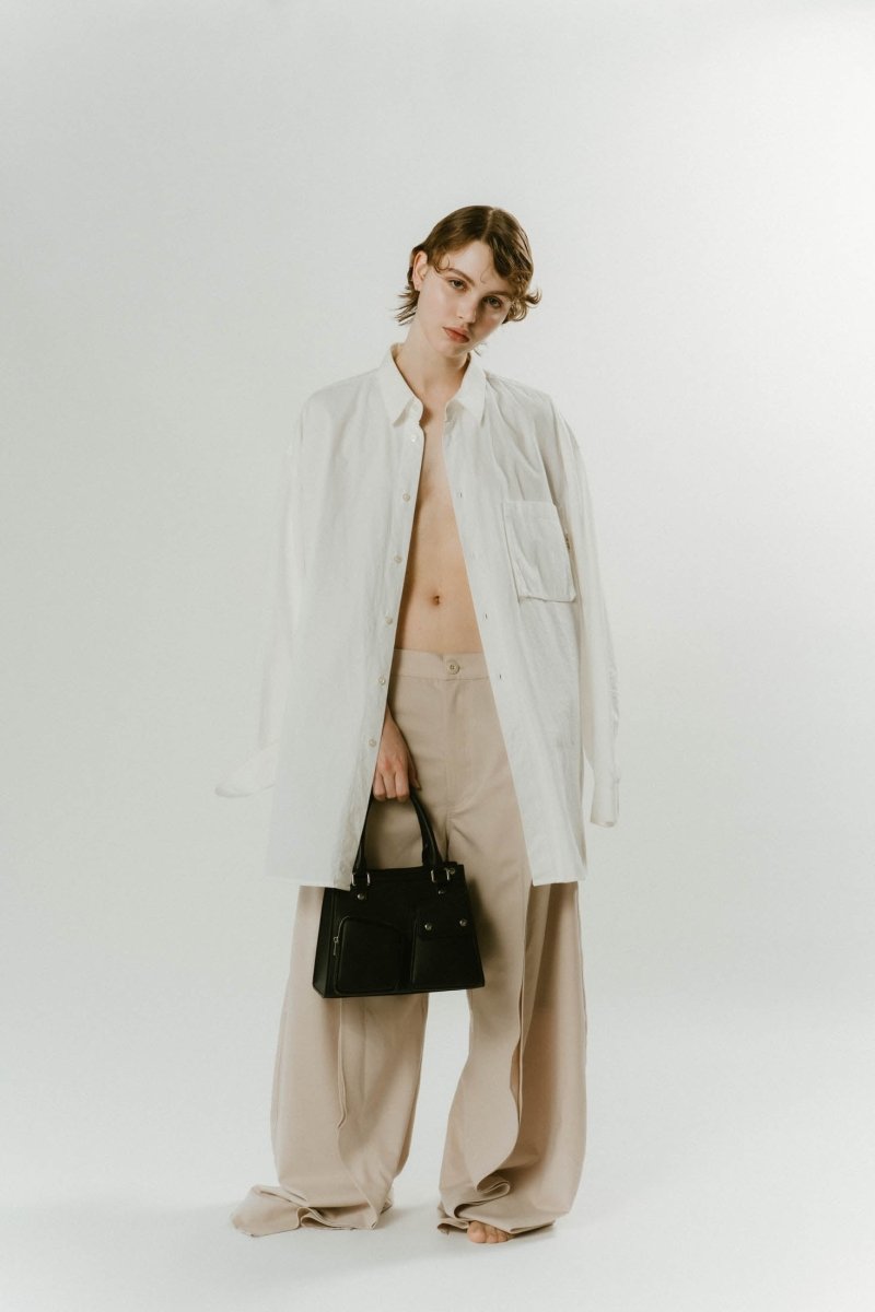 multi pocket hand bag/2color - KNUTH MARF