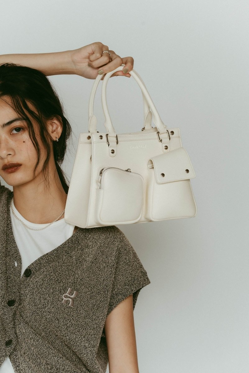 multi pocket hand bag/2color - KNUTH MARF