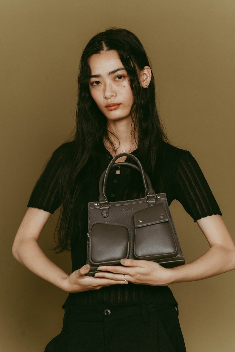 multi pocket hand bag/2color - KNUTH MARF