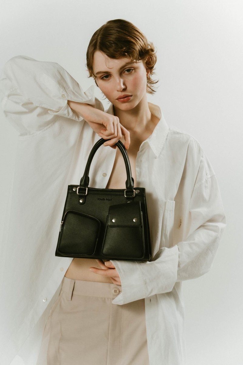 multi pocket hand bag/2color - KNUTH MARF