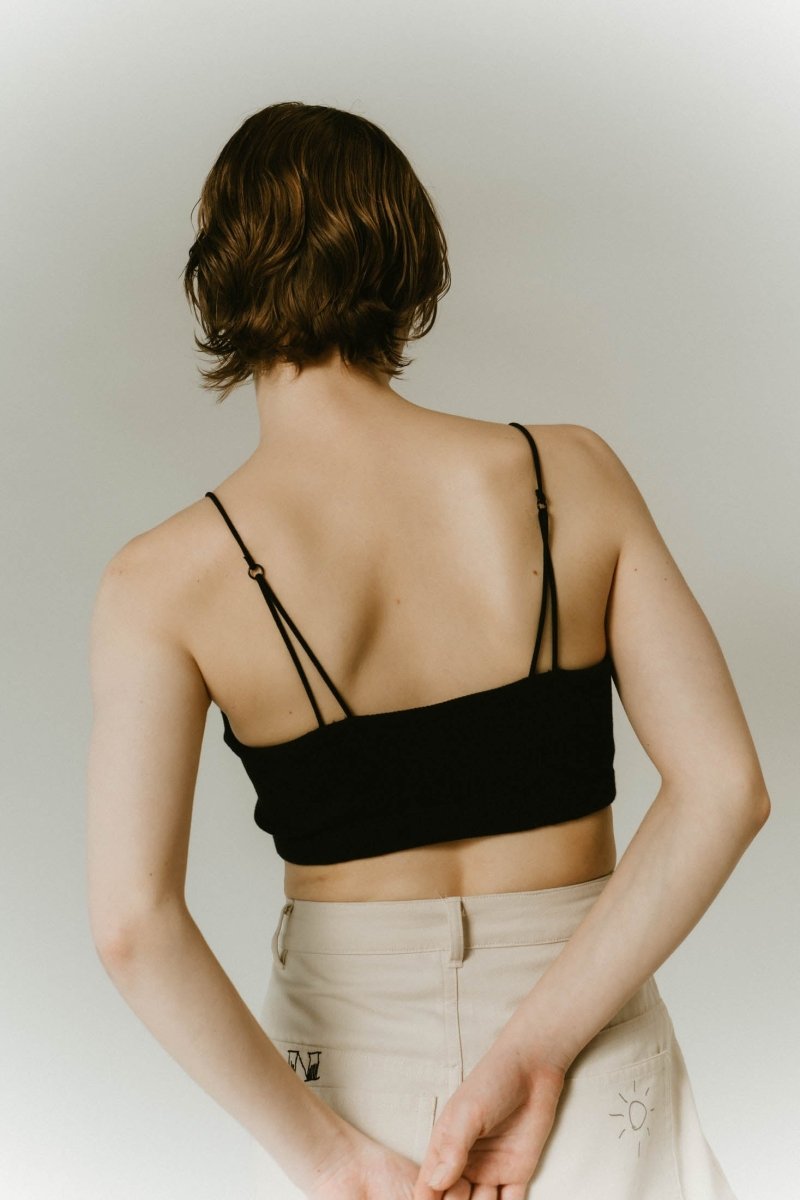 - On sale April 25th 21:00 - front design bra top/2color - KNUTH MARF