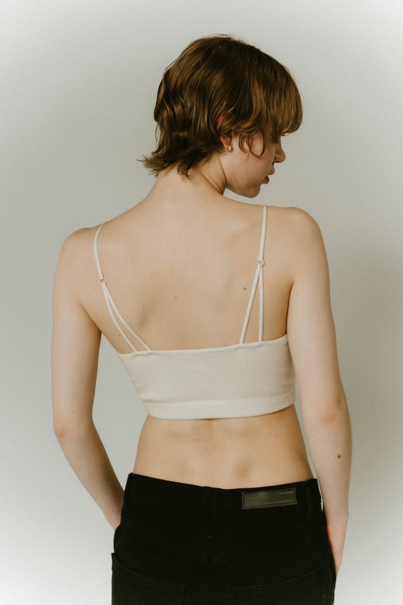 - On sale April 25th 21:00 - front design bra top/2color - KNUTH MARF
