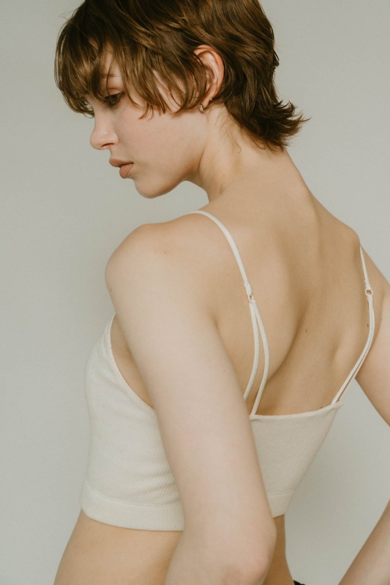 - On sale April 25th 21:00 - front design bra top/2color - KNUTH MARF