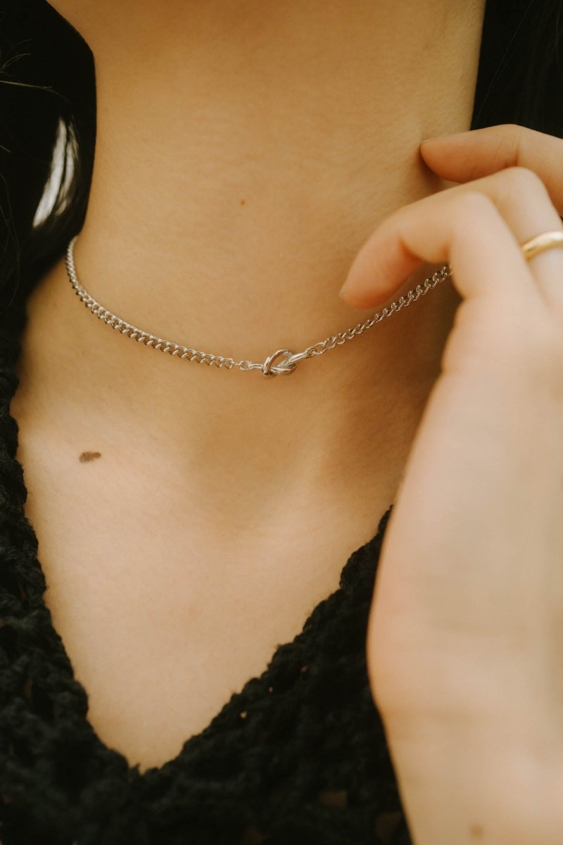 one point necklace/2color - KNUTH MARF