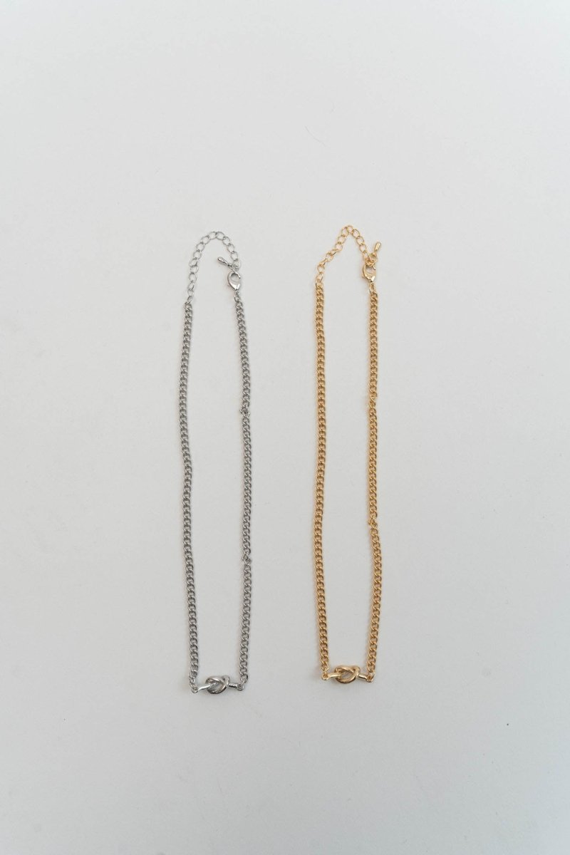 one point necklace/2color - KNUTH MARF