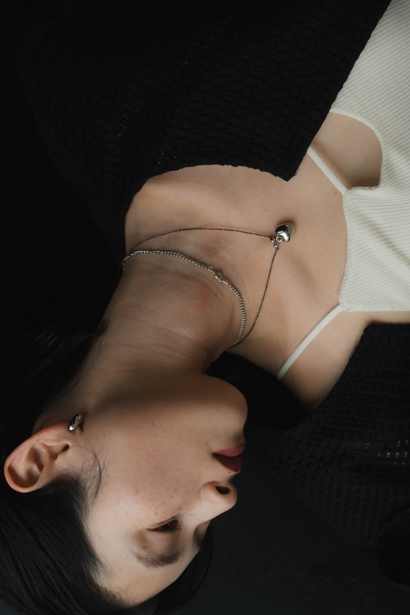 one point necklace/2color - KNUTH MARF