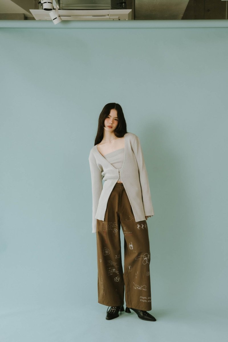 - Order sales - ladylike knit cardigan/2color【4/10~Shipping】 - KNUTH MARF