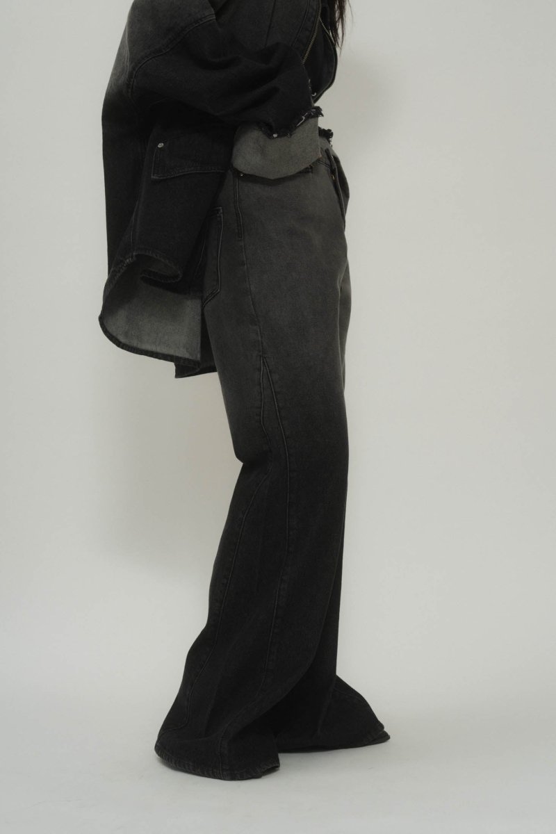 - Order sales Until 13:00 on the 5th - denim baggy pants/3color(Shipping 10/7~) - KNUTH MARF