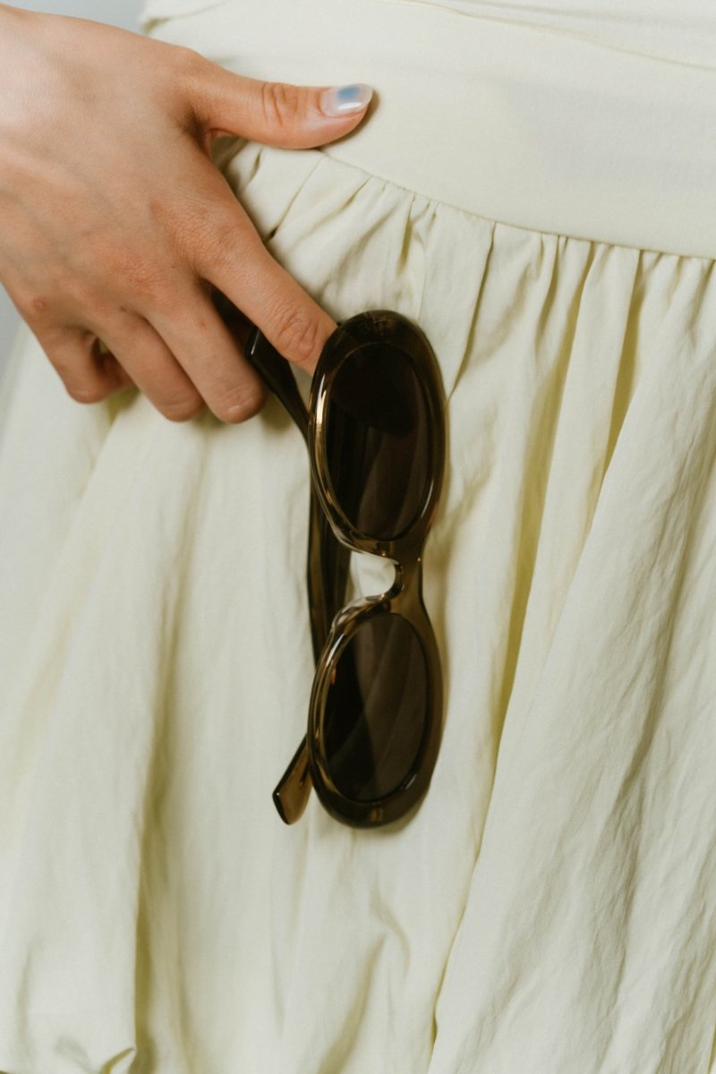 oval sunglasses/3color - KNUTH MARF