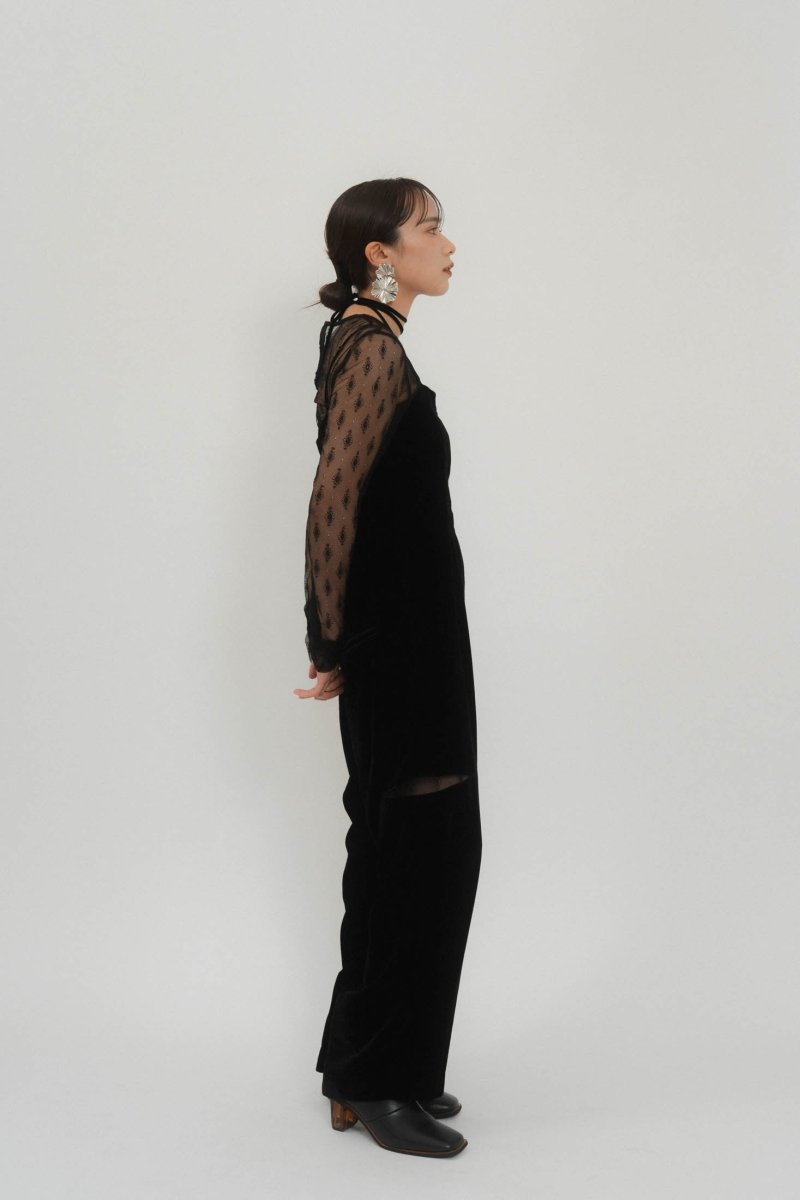 pattern lace all in one/black - KNUTH MARF