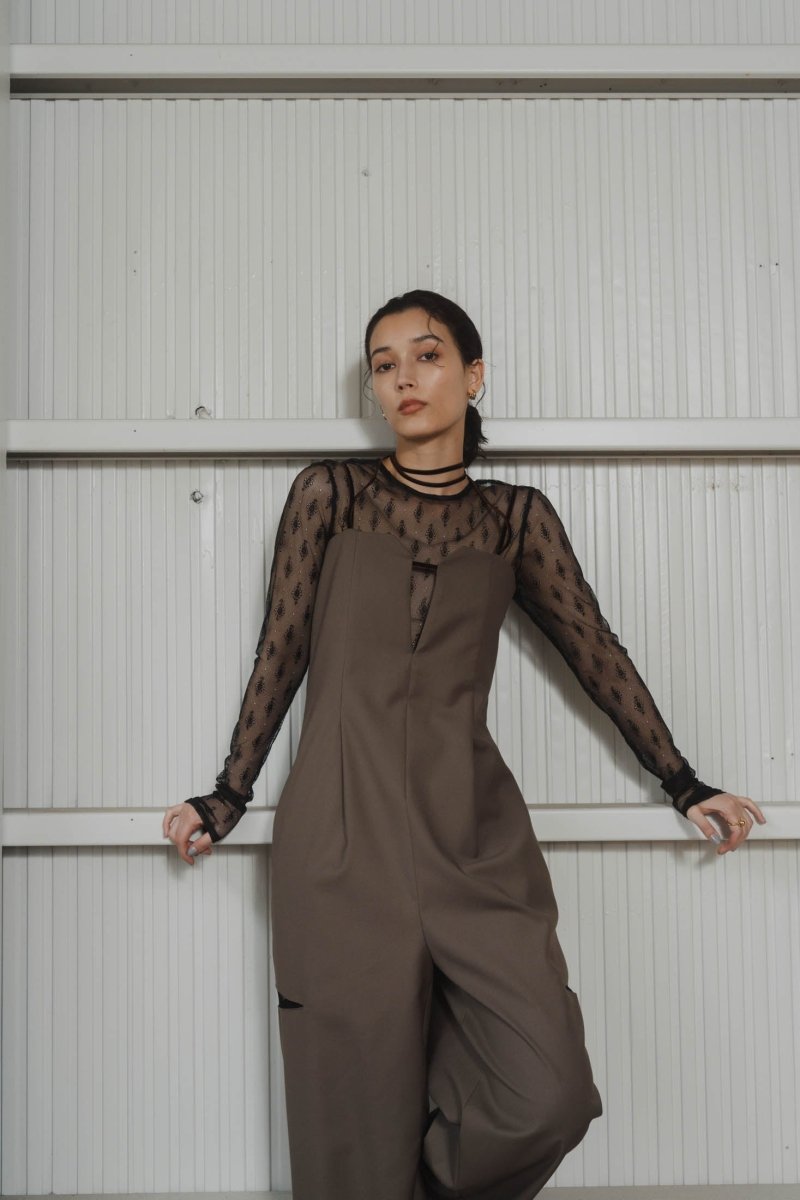 pattern lace all in one/khaki - KNUTH MARF