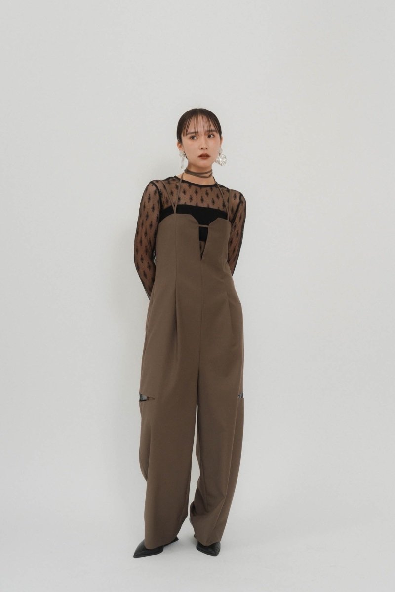 pattern lace all in one/khaki - KNUTH MARF
