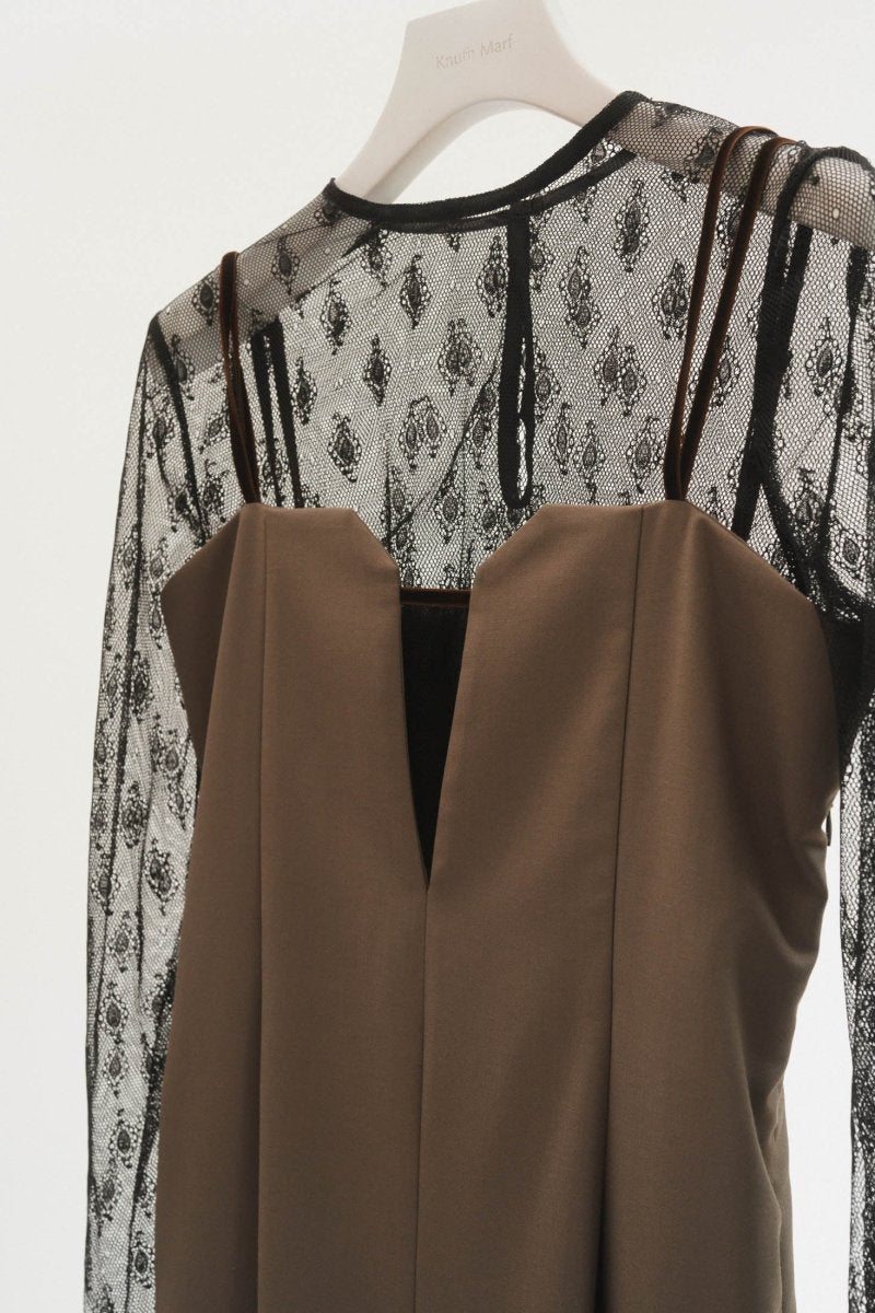 pattern lace all in one/khaki - KNUTH MARF