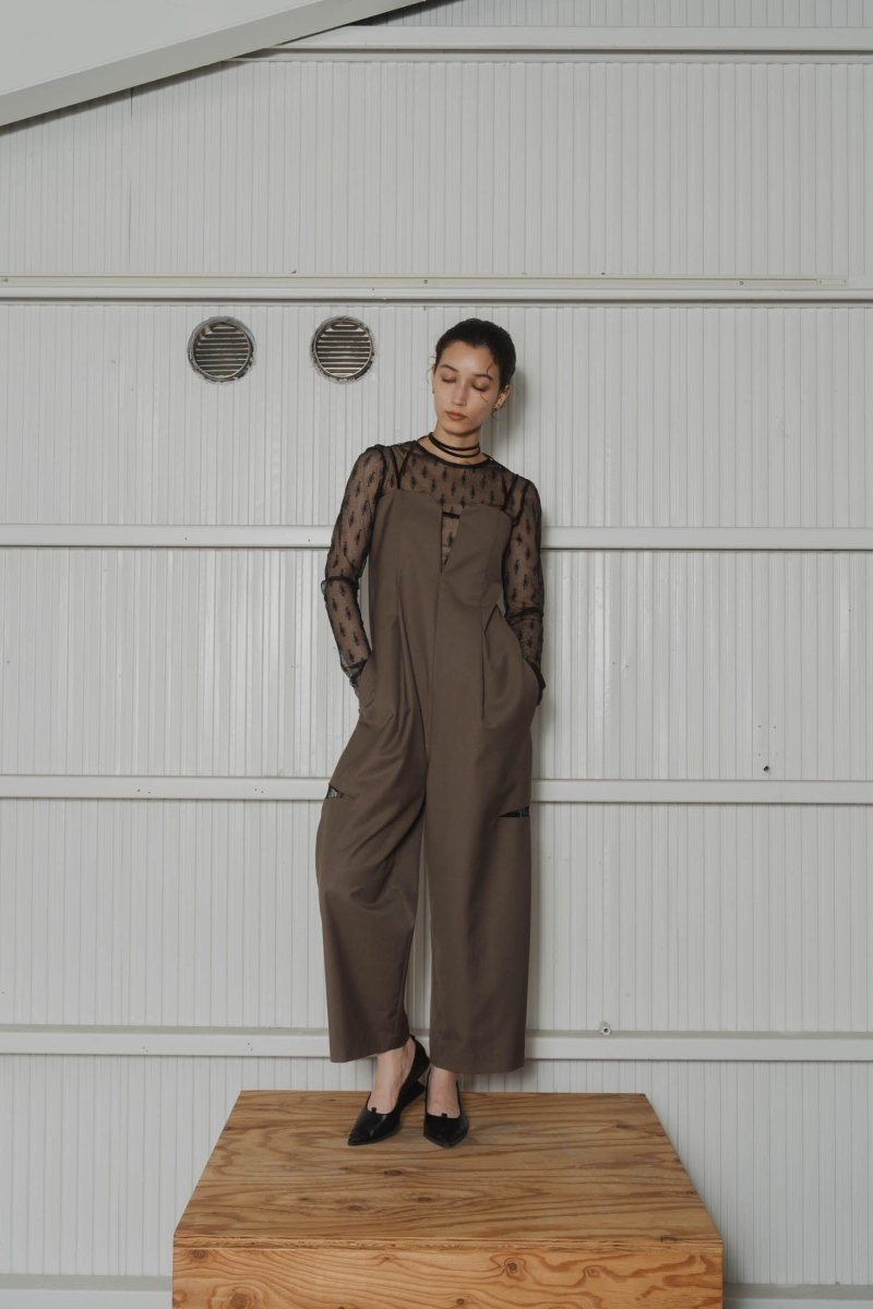 pattern lace all in one/khaki - KNUTH MARF