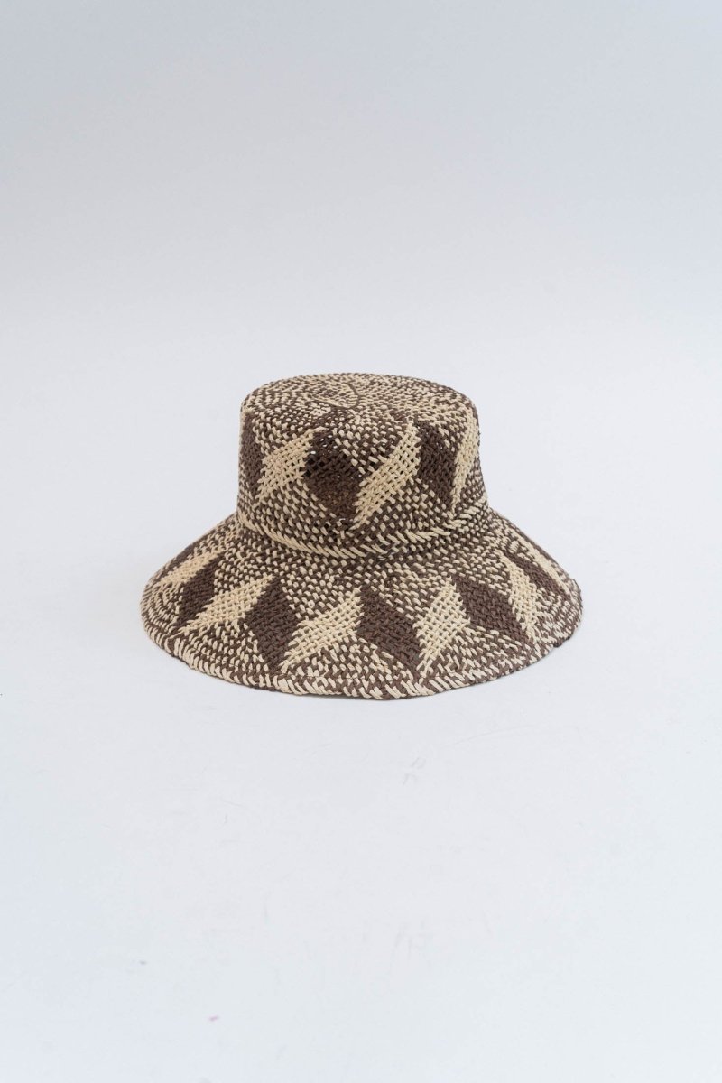 pattern mesh hat/2color - KNUTH MARF