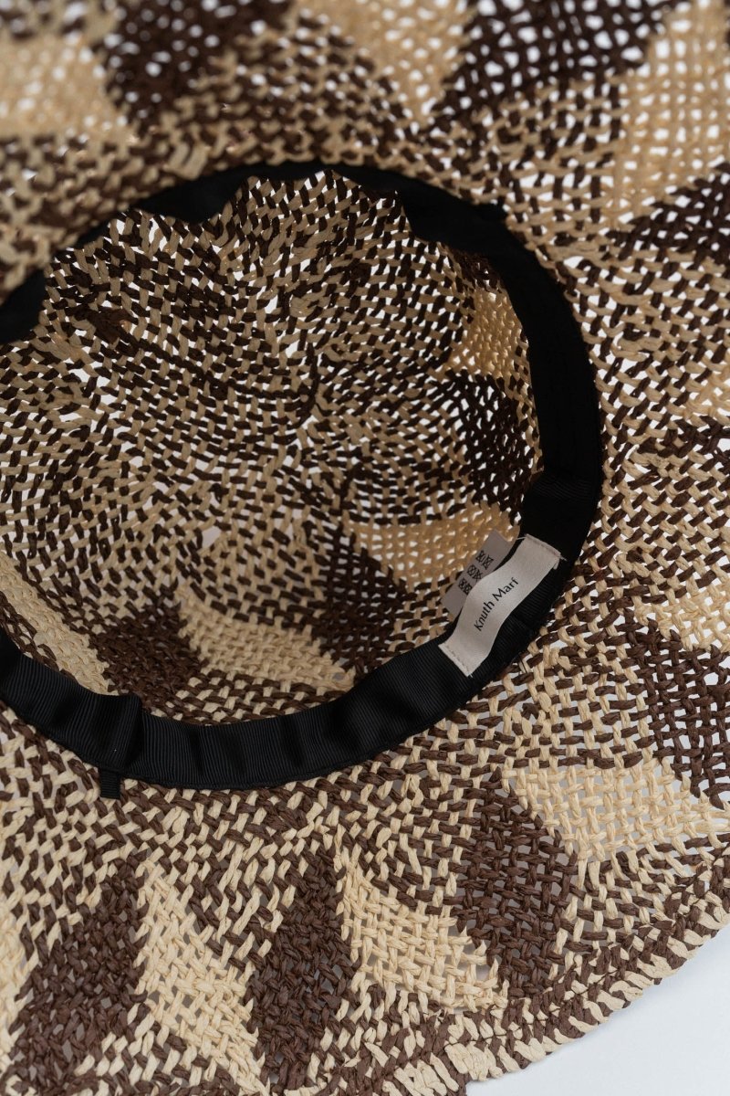 pattern mesh hat/2color - KNUTH MARF