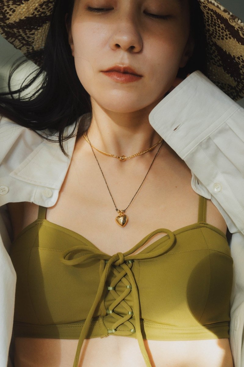 patterned heart necklace - KNUTH MARF