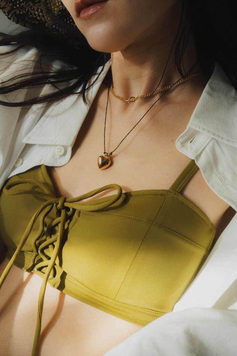 patterned heart necklace - KNUTH MARF