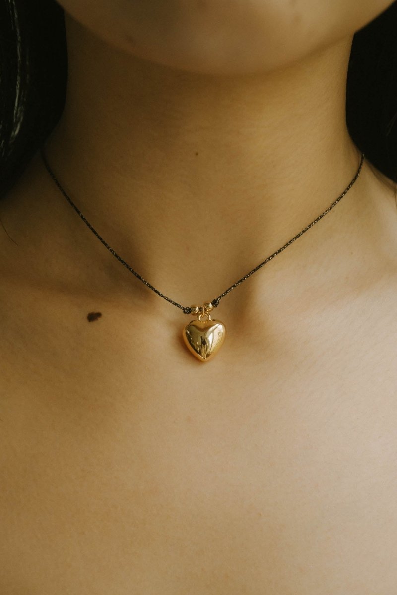 patterned heart necklace - KNUTH MARF
