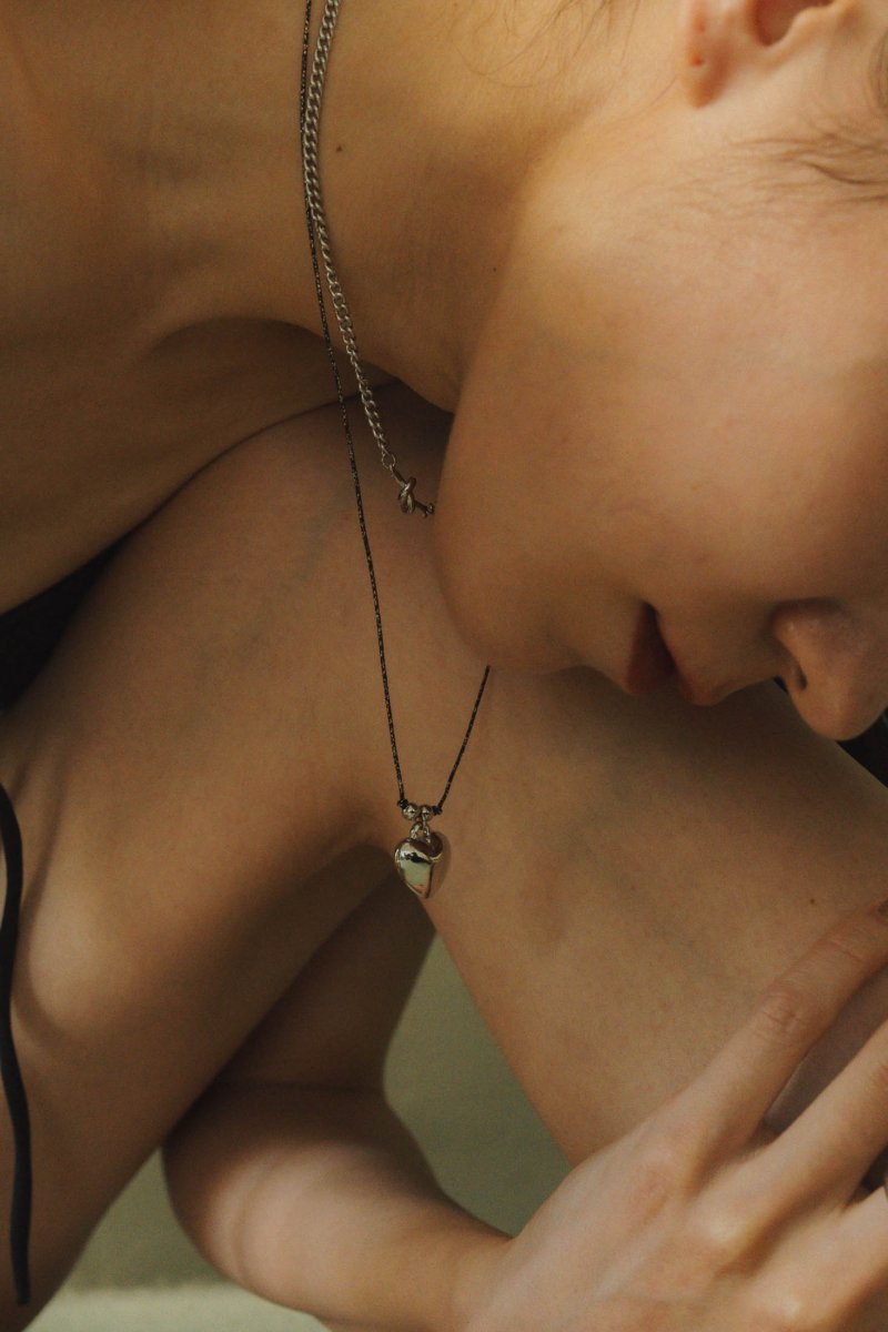 patterned heart necklace - KNUTH MARF