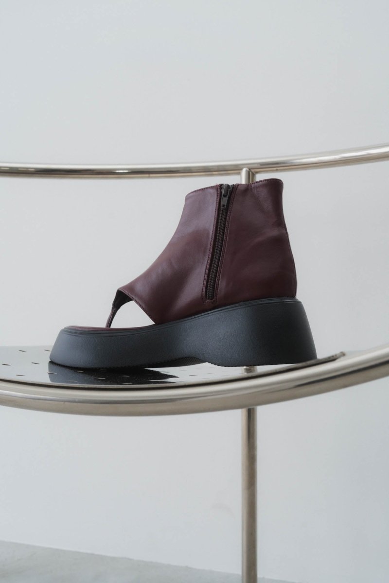 platform thong sandals/3color - KNUTH MARF