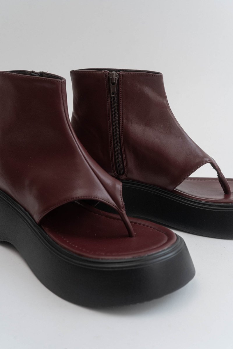platform thong sandals/3color - KNUTH MARF