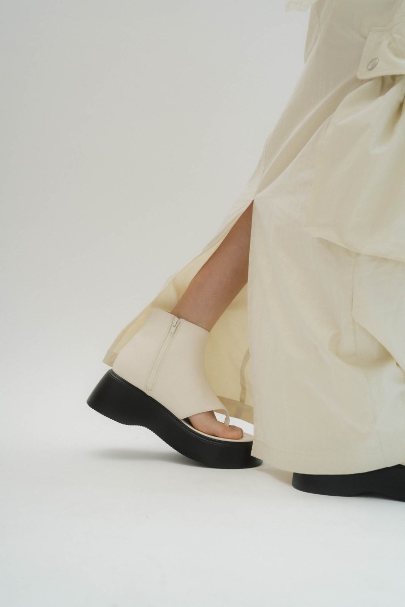platform thong sandals/3color - KNUTH MARF