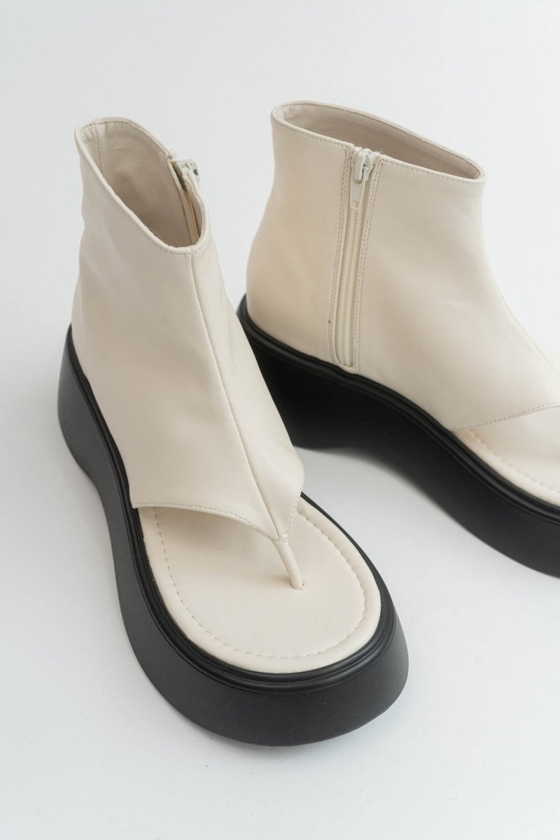 platform thong sandals/3color - KNUTH MARF