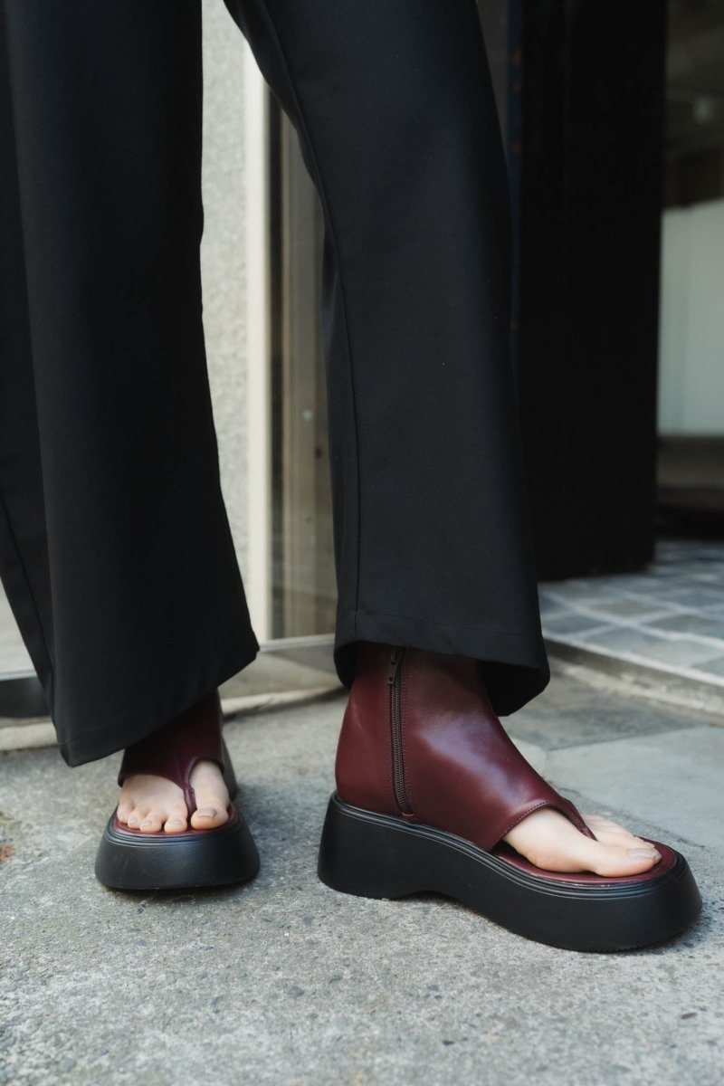 platform thong sandals/3color - KNUTH MARF