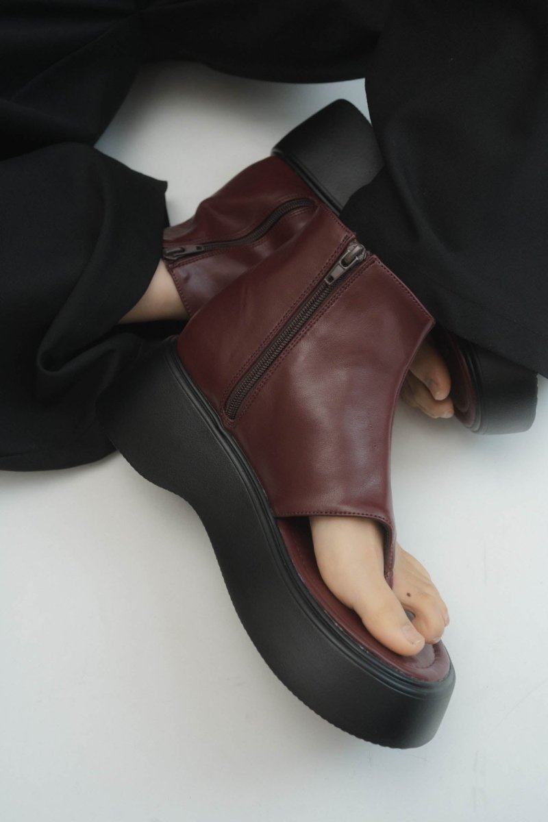 platform thong sandals/3color - KNUTH MARF