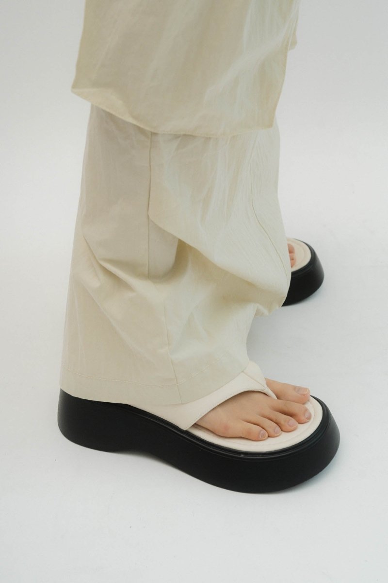 platform thong sandals/3color - KNUTH MARF