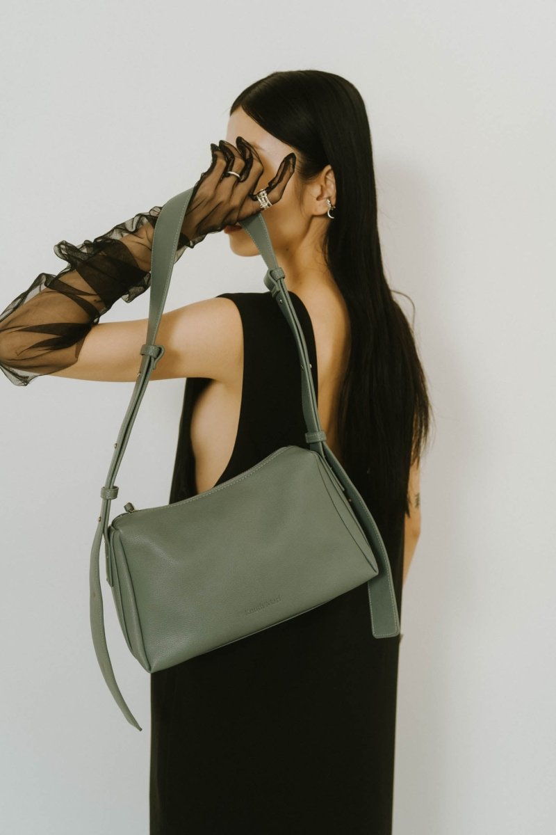 - Pre order sales - button studs shoulder bag/2color(Shipping 2/24~) - KNUTH MARF