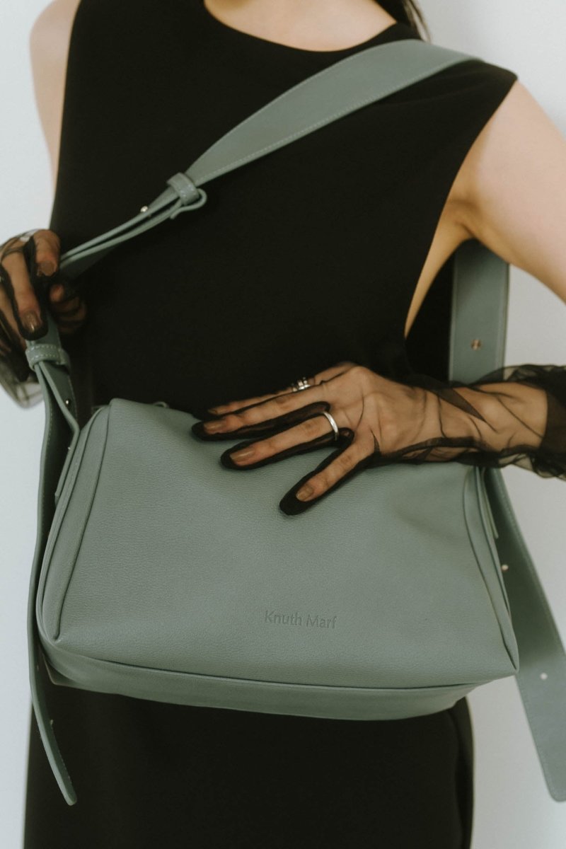 - Pre order sales - button studs shoulder bag/2color(Shipping 2/24~) - KNUTH MARF