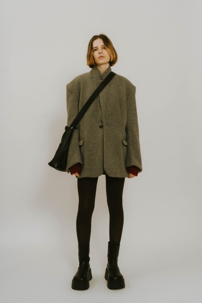 - Pre order sales - highend - 2way jacket outer(unisex)/black,gray(Shipping 12/23~) - KNUTH MARF