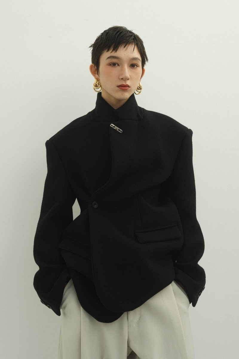 - Pre order sales - highend - 2way jacket outer(unisex)/black,gray(Shipping 12/23~) - KNUTH MARF