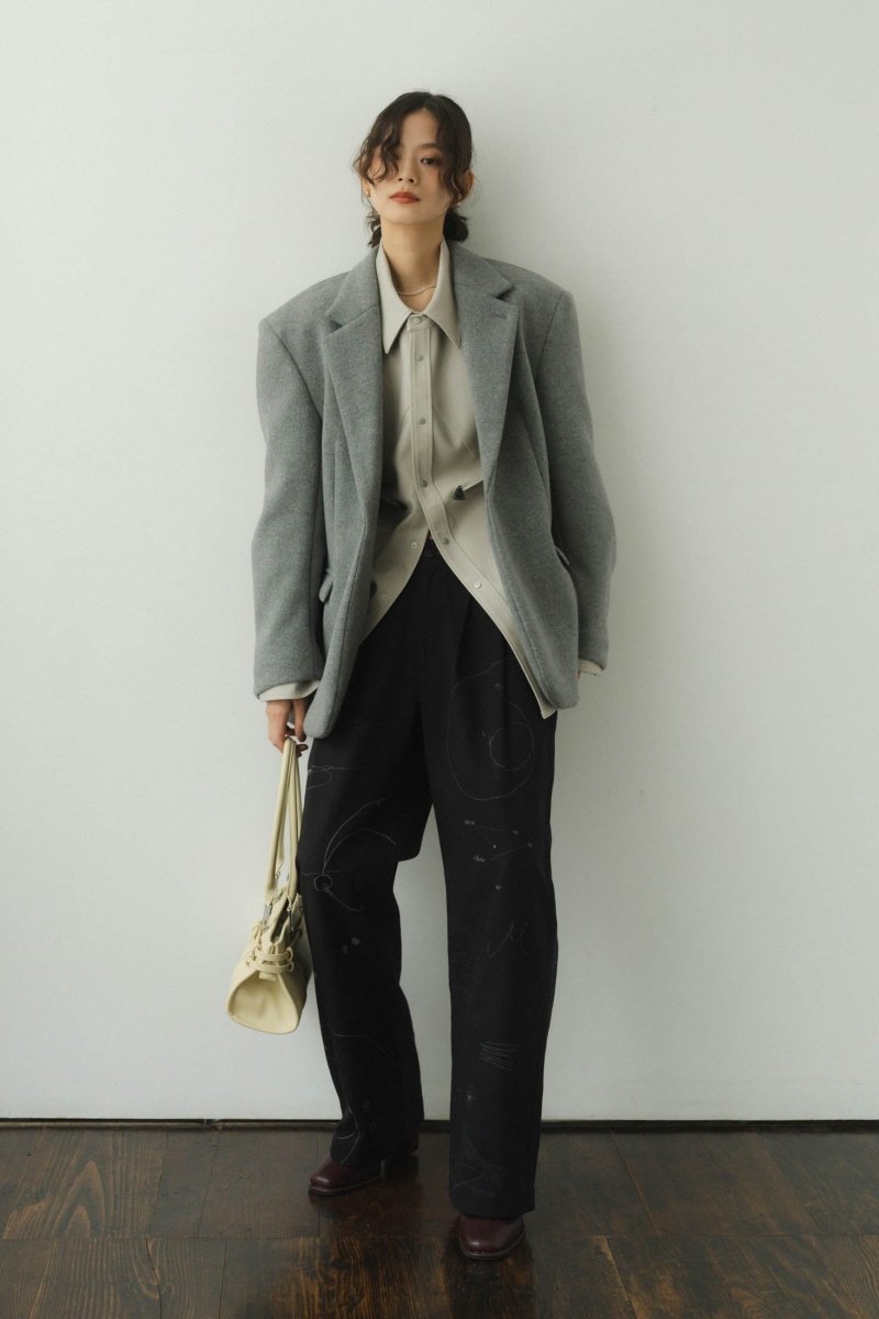- Pre order sales - highend - 2way jacket outer(unisex)/black,gray(Shipping 12/23~) - KNUTH MARF