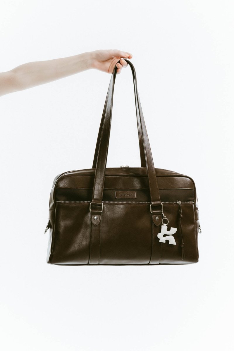 school style leather bag/2color - KNUTH MARF