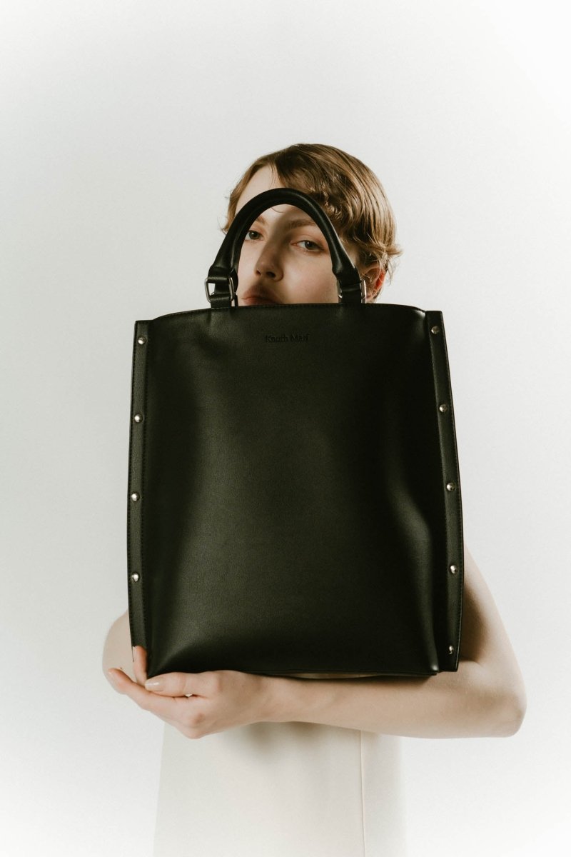 side studs leather bag/2color - KNUTH MARF