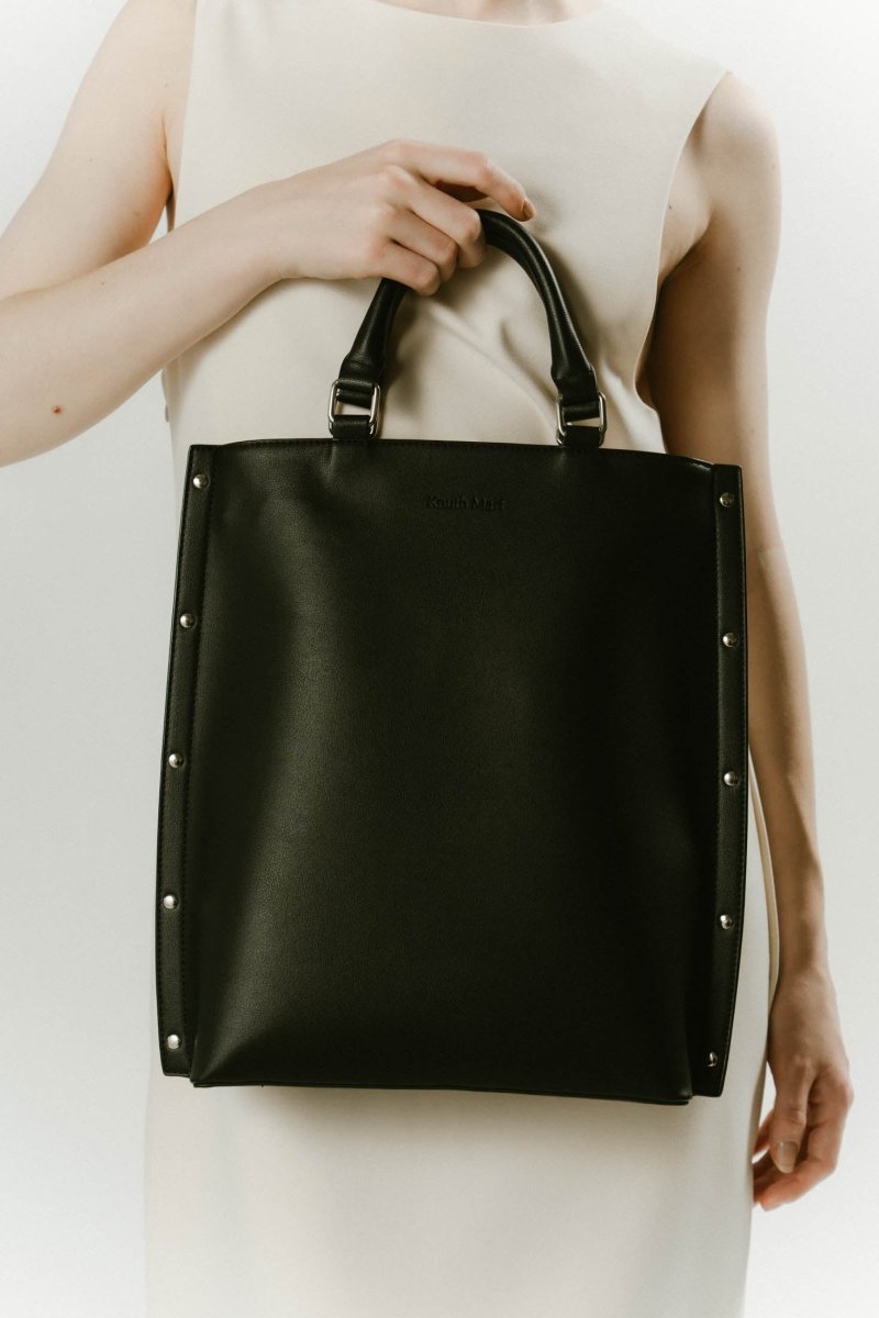 side studs leather bag/2color - KNUTH MARF