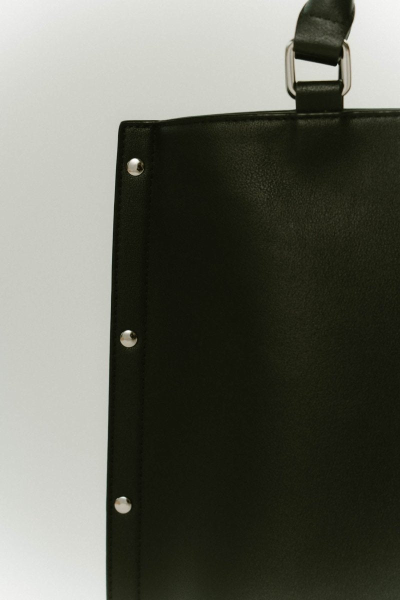 side studs leather bag/2color - KNUTH MARF