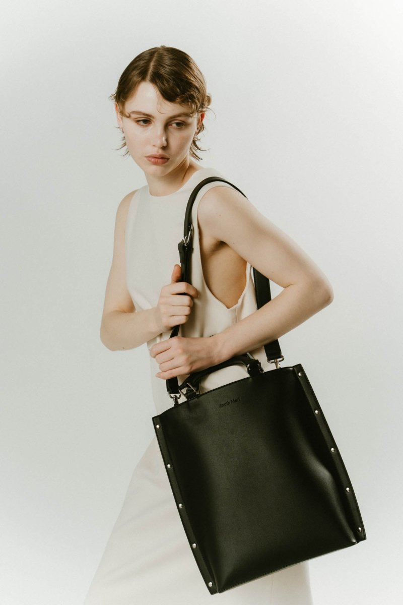 side studs leather bag/2color - KNUTH MARF
