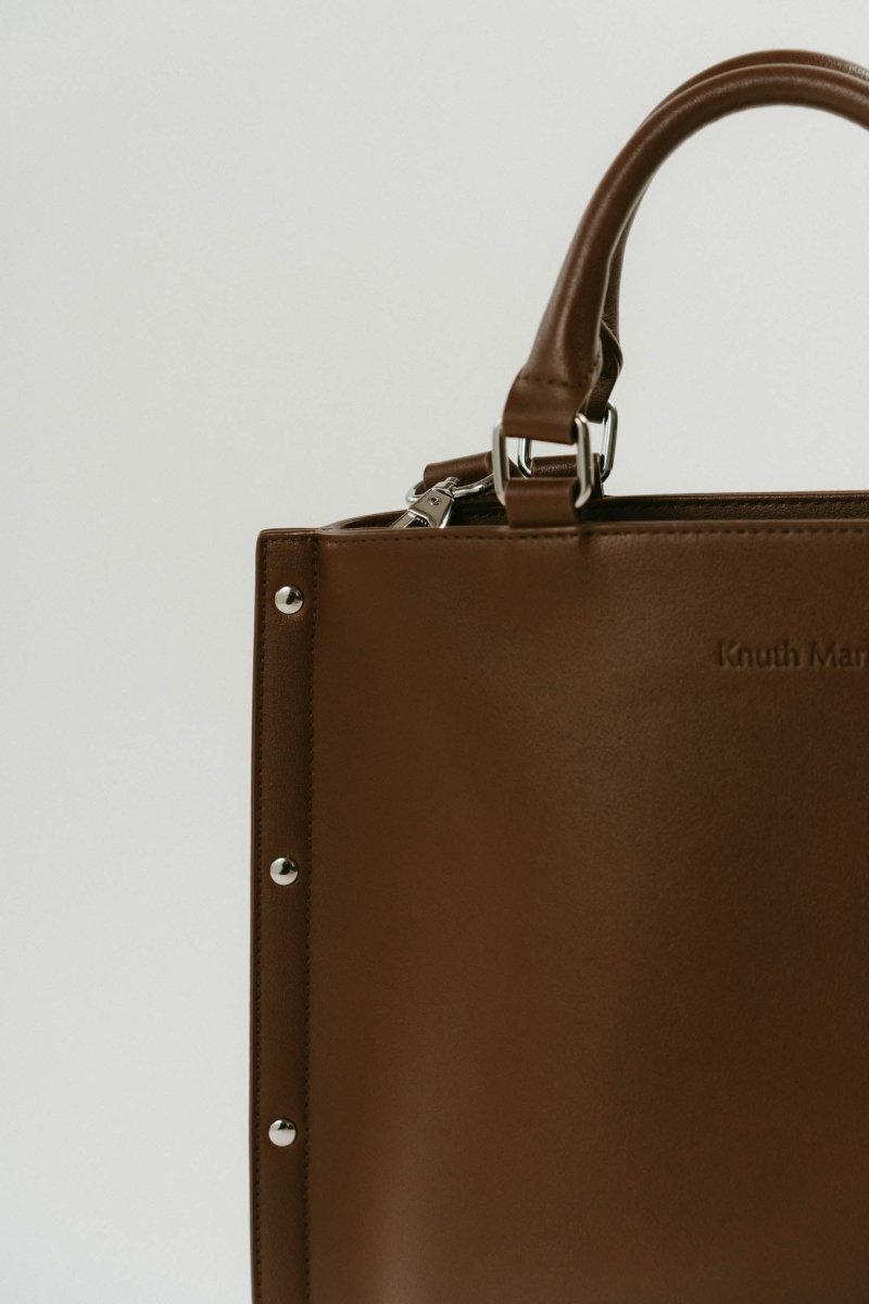 side studs leather bag/2color - KNUTH MARF
