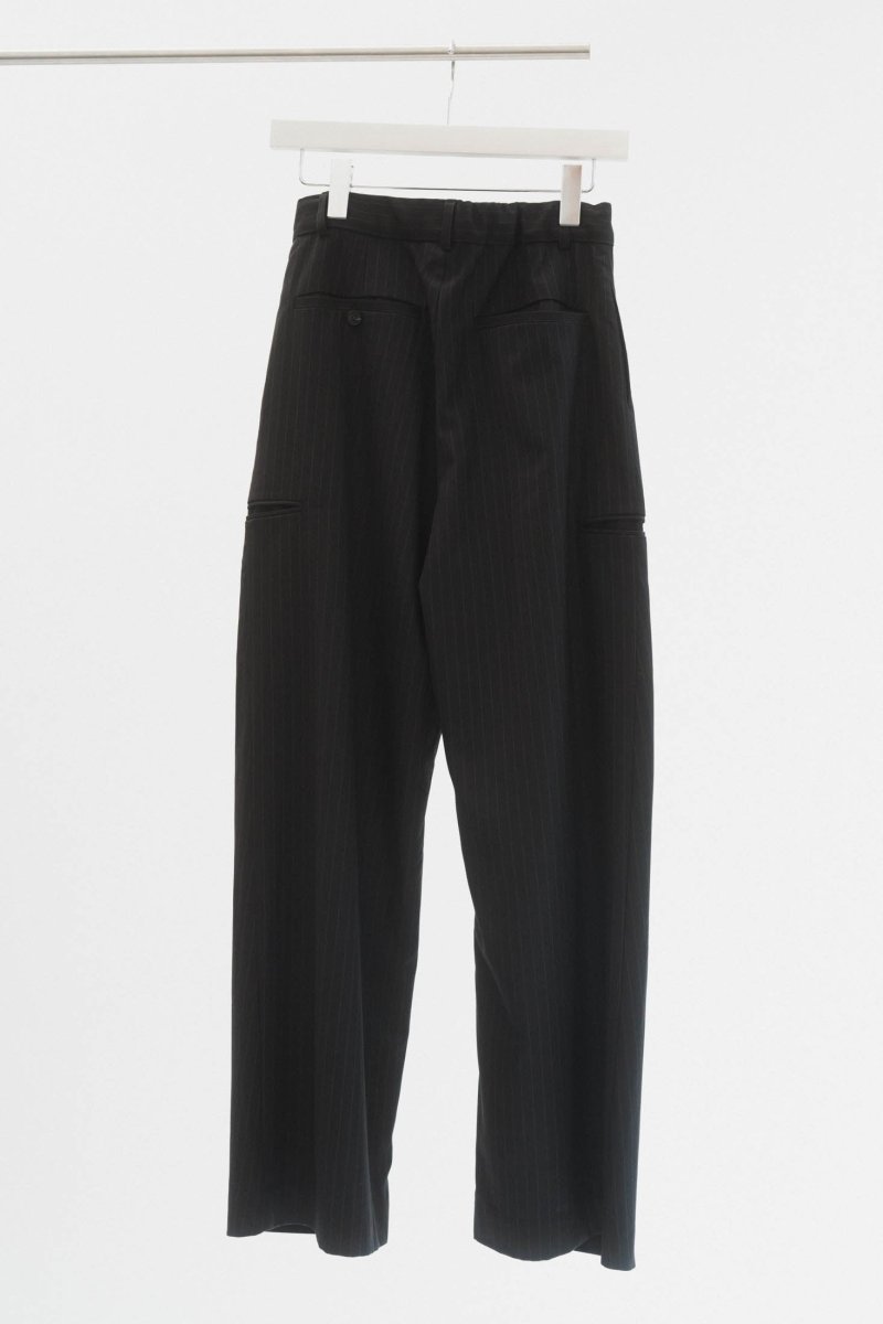 stripe unique slacks pants/2color - KNUTH MARF