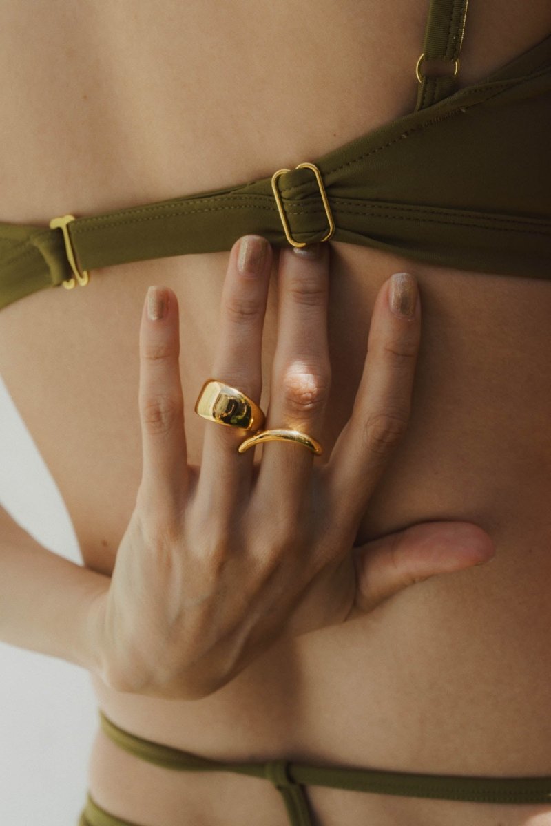two finger ring/2color - KNUTH MARF